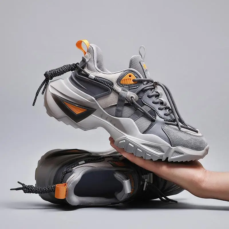 

2020 Men's Casual Shoes Breathable Sneakers for men hombre Men Fashion Sneakers Shoe Walking Style Shoes, Black,beige,grey