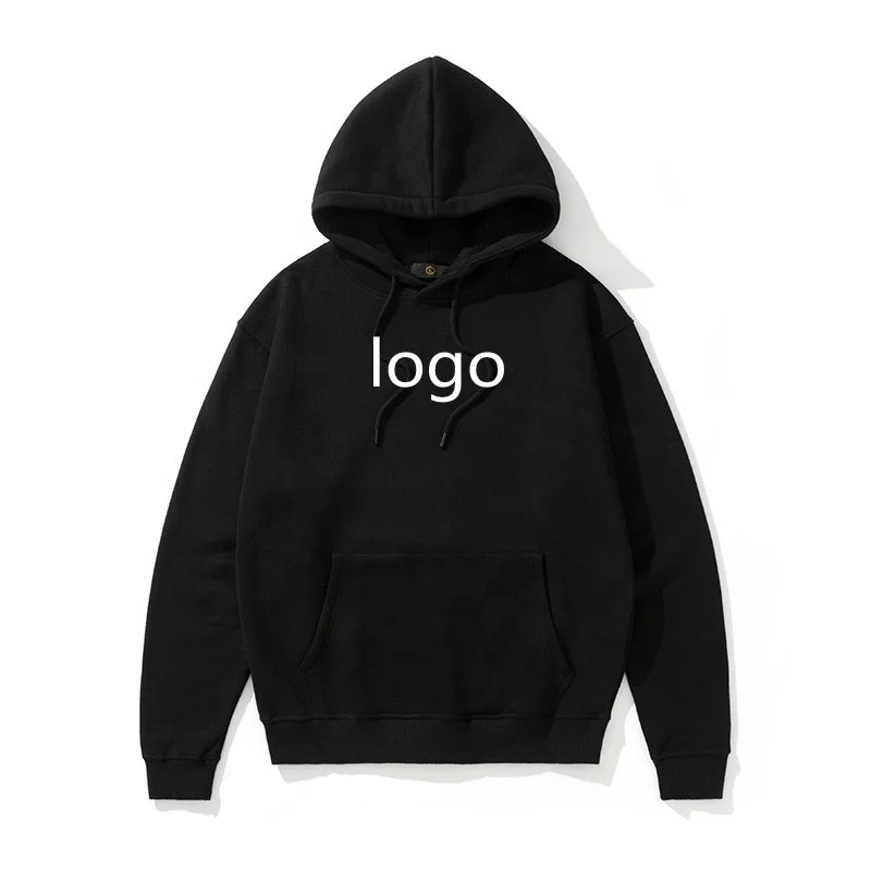 

2021 Fashion 20 Colors Hoodies Mes Thicken Clothes Sweatshirts Men Hip Hop Solid Fleece Customzed logo Wholesale plus size hoo