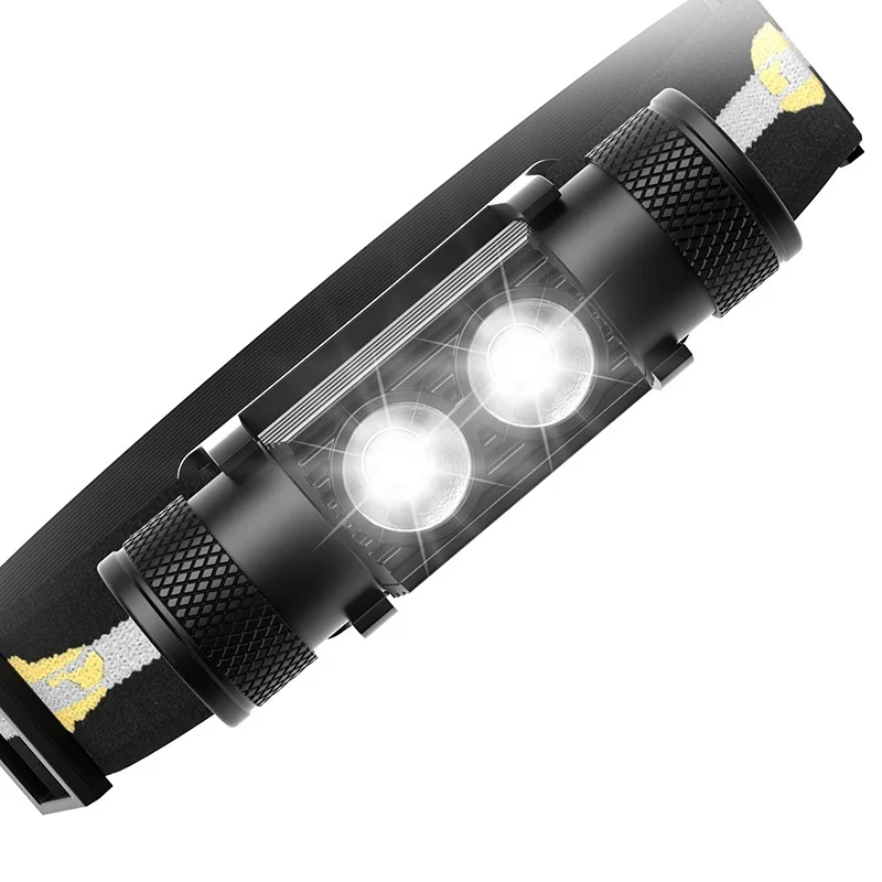 

Portable Waterproof headlamp Rechargeable 2000mAh Battery LED Outdoor Running Headlamp