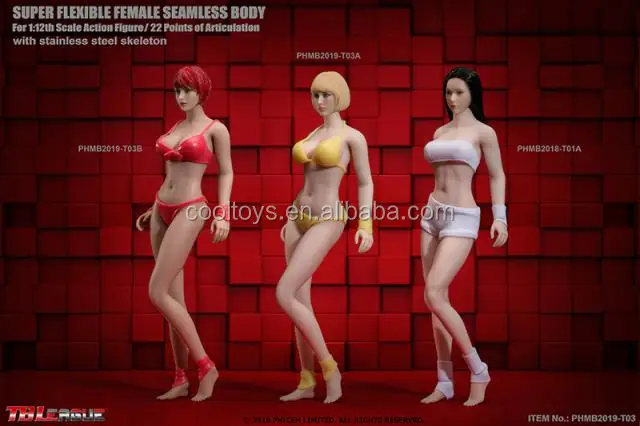 TBLeague 1/12 Female Seamless Body PHMB2018-T03 A PALE Barbie 6" ☆IN STOCK☆ 