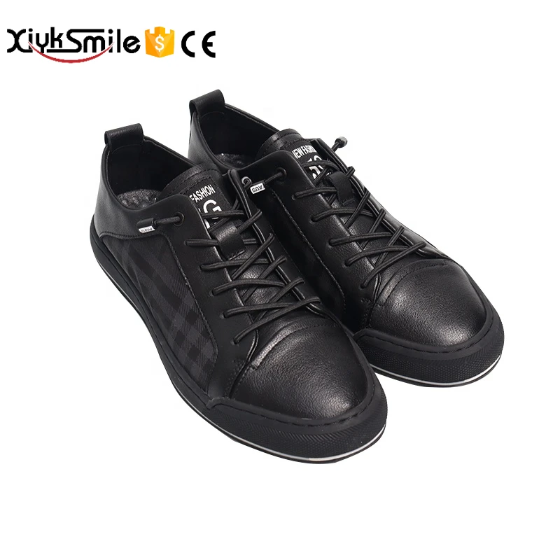 

2022 Spring/Summer Black Basic Printed Sneakers Soft Sole Slow Walking Casual Shoes