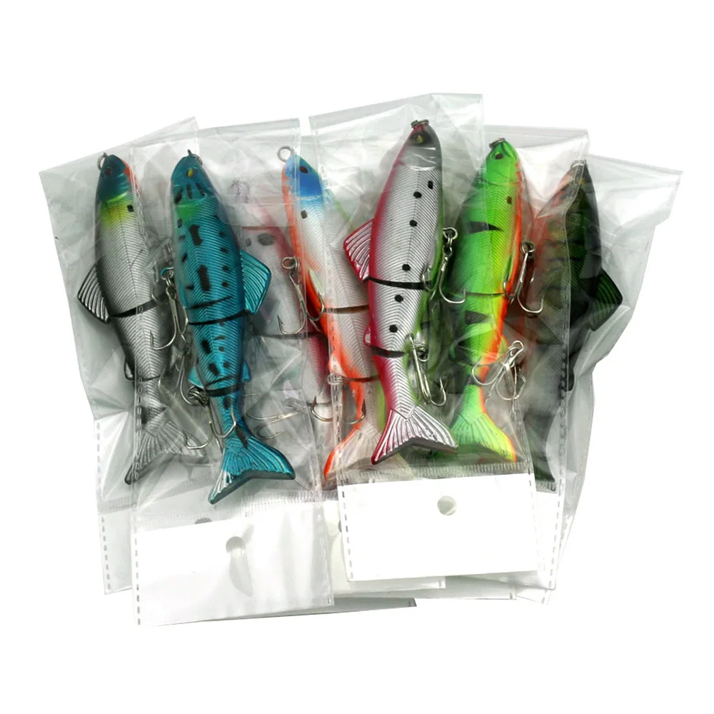 

Artificial Fishing Bait Angle 13cm 18g 3 Segment Fishing Lures, 10colors