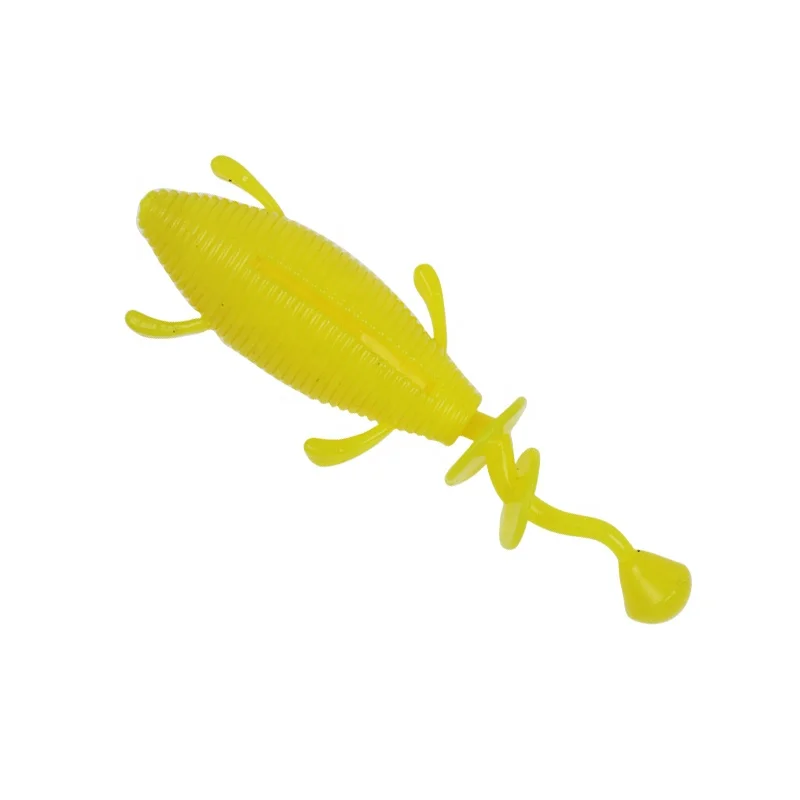 

5 colors 9CM 11.5g Cheap floating Forked TPR Soft Fishing lure, Colorful
