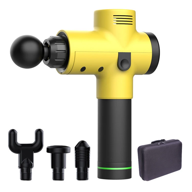 

Professional muscle massage gun for relieving muscle soreness Fitness exercise fascia equipment with LCD touch screen
