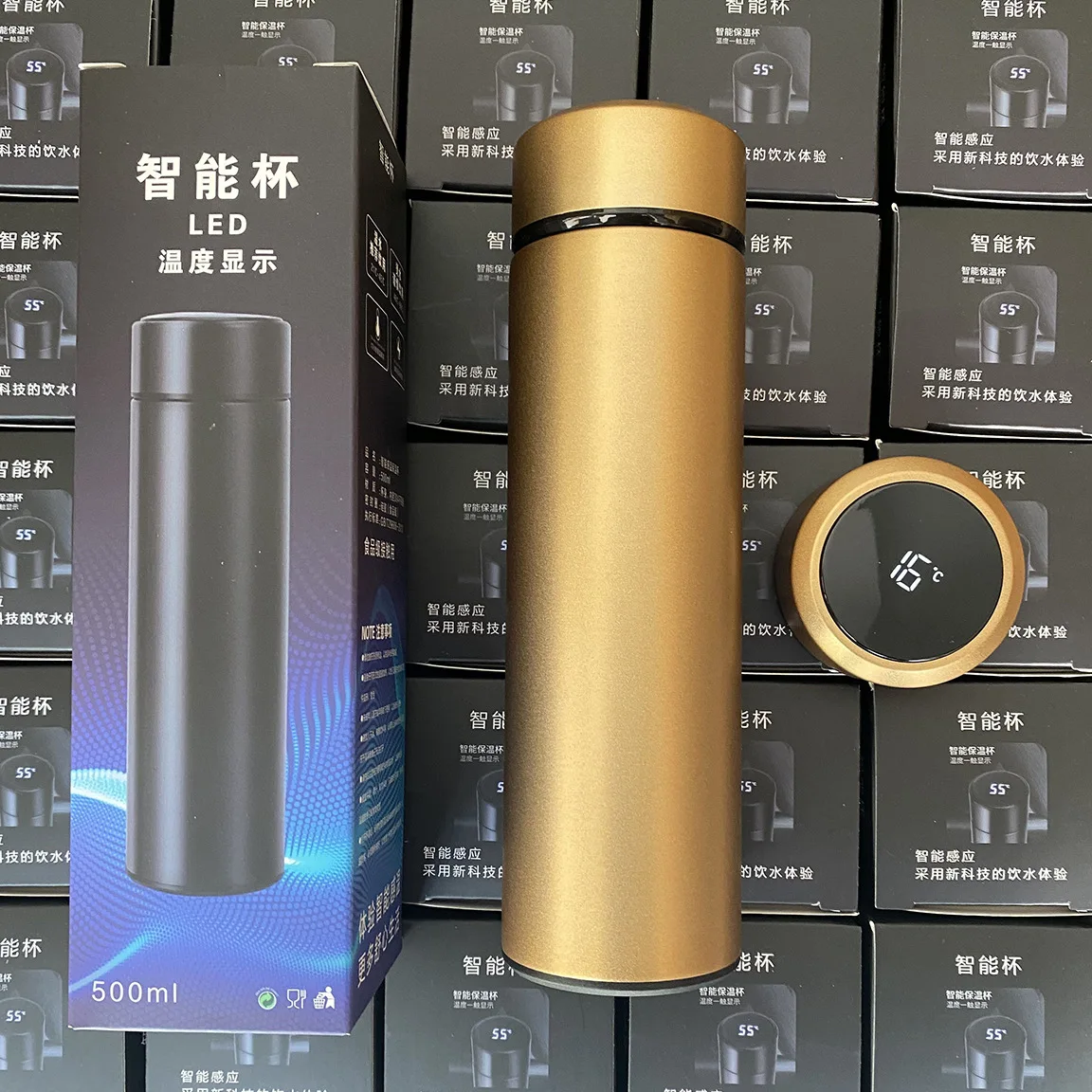 

Stainless Steel Insulated Intelligent smart vacuum flask termos digital thermo tumbler cups in bulk