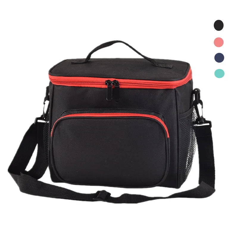 

Women Men Thicker Shoulder Cooler Bag Thermal Lunch Tote Insulated Ice Pack Portable Picnic Drink Food Beer Storage Container