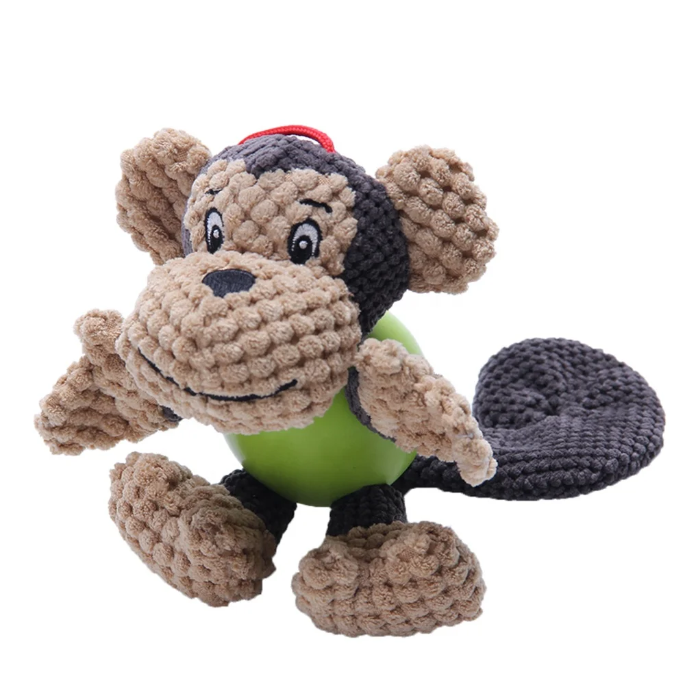 

Hot sale pet brithday gift durable and tear resistant lion cloth plush toyfor dogs