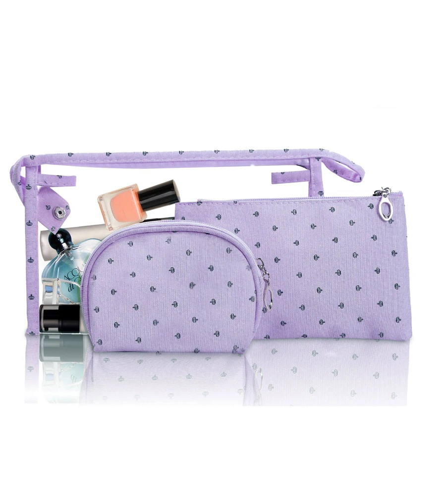 

Ziplock Women Clear Makeup Organizer Pouch Travel Toiletry Bags Clear Cosmetic Bag