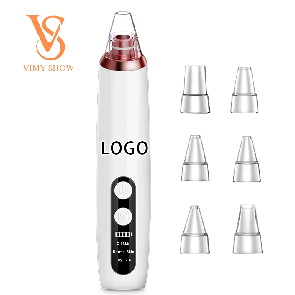 

Skin Care Pimple Comedone Extractor Tool Face Clean Removal Pimple Remover Vacuum Blackhead Remover Extractor, White,black,red