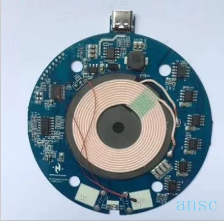 Customized / OEM / ODM fast wireless charging PCBA solution Transmitter module for intelligent heat preservation cup