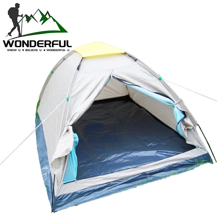 

Outdoor Waterproof 1 2 Person Polyester Sun Shelter Quick Open Beach Travel Automatic Pop Up Camping Tent