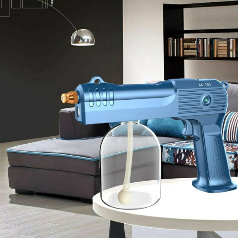 

Popular Ultrasonic Atomizer Flexible Sprayer Disinfection Steam Gun Machine, White