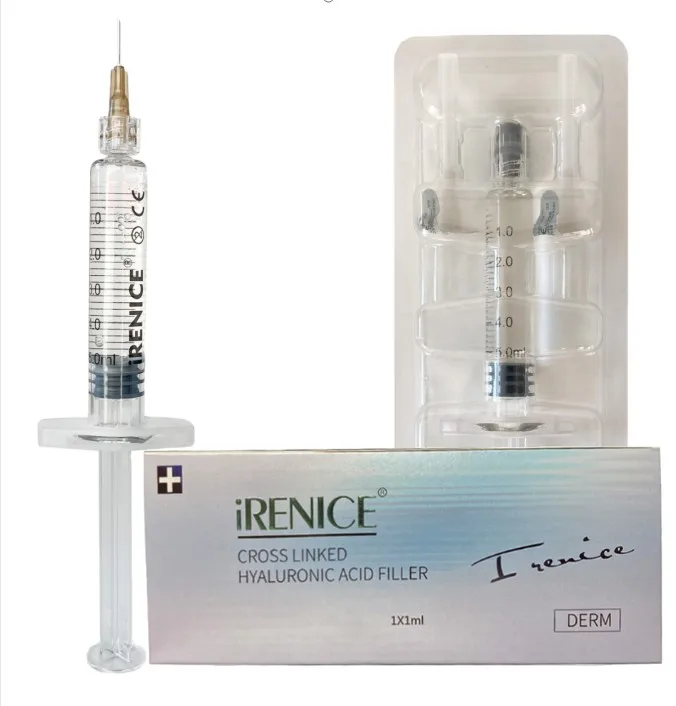 

CE approval 1ml iReNice HA Dermal Injections Dermal Filler for lips, Transparent