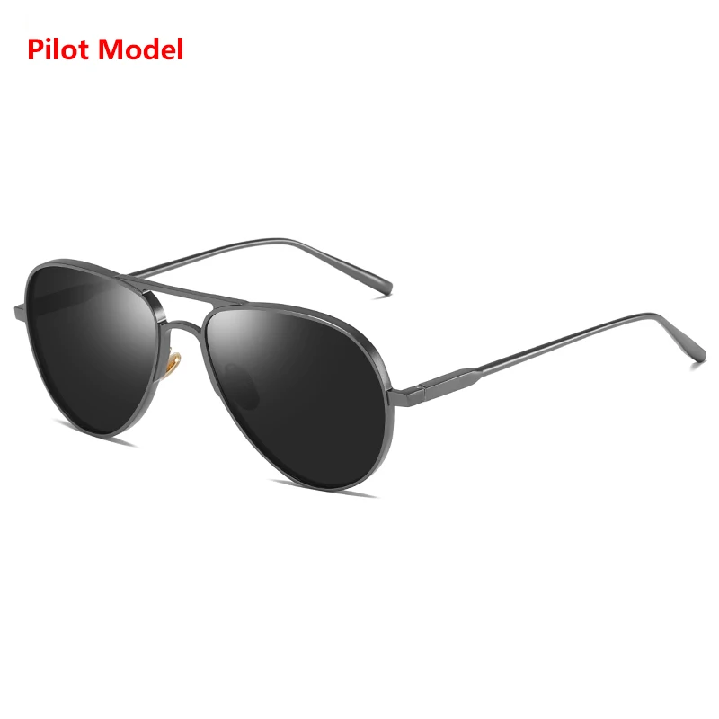 

TAC UV400 lenses aluminium magnesium sunglasses aircraft material anti scratch sun glasses