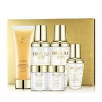 

Best seller plant extract cosmetics 24K gold whitening skin care set with your private label