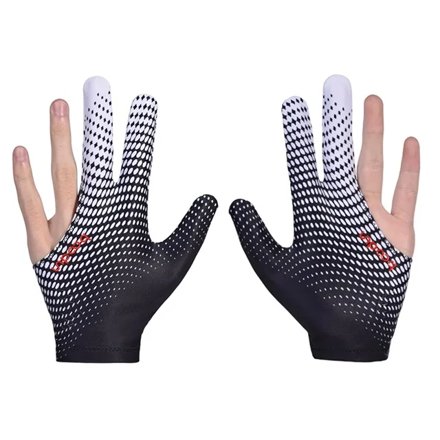 

New Fashion Customization Breathable Low Price 3 Finger Billiard Gloves Manufacturer In China