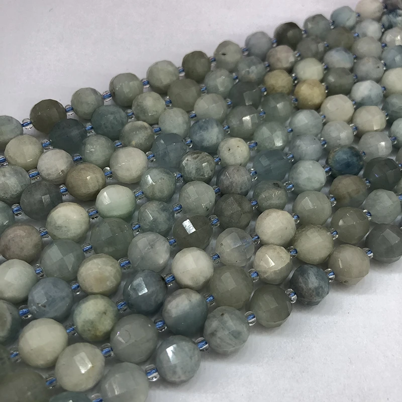 

Lantern Type Variegated Aquamarine Wholesale Gem Stone Beads Natural Loose Acrylic Beads