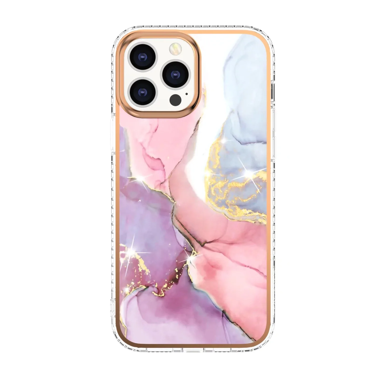 

Luxury Real Electroplated Marble Chic Blank Phone Case for huawei P30 lite Y6 Y7 Y9 2019 P smart For Iphone 11 13 With Ring, Purple,green,pink
