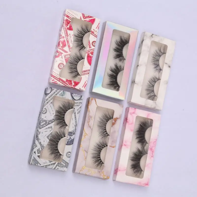 

New Arrival Faux Mink Private Label Wholesale Own Brand 25mm Faux Mink Lashes