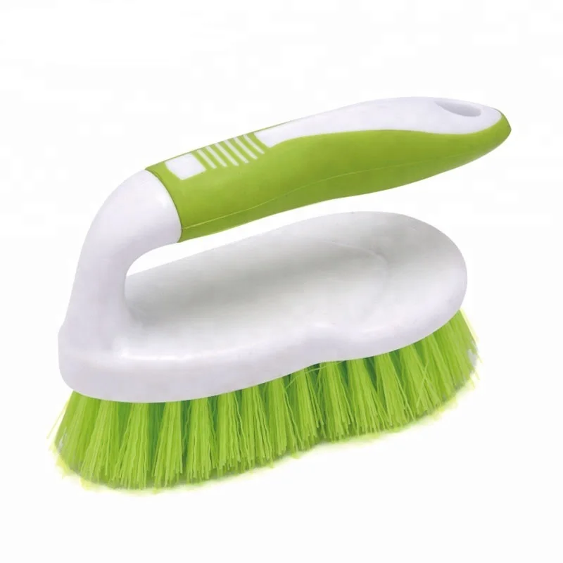
9028 plastic laundry brush with TPR handle Clothes Washing Brush 
