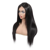 

Wholesale virgin peruvian human hair lace wigs for black women 4x4 cheap straight lce frontal wig