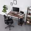 VASAGLE Furniture Industryeasy To Assemble Boss Manager Wooden Desks For Sale Study Table And Computer Table Modern Wood Desk
