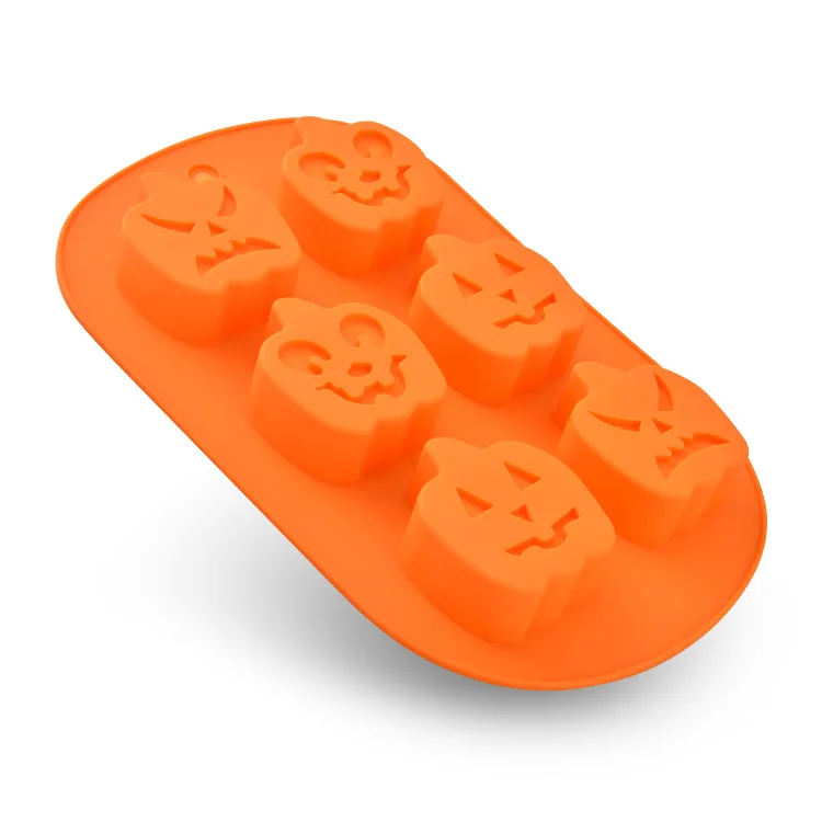 

Halloween Non-Stick Cupcakes Silicone Cake Mold Pumpkin Baking Molds