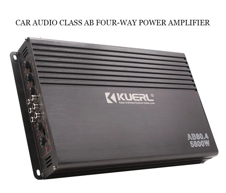 Car Audio Power Amplifier 4 Channel Car Amplifier Music Powerful High