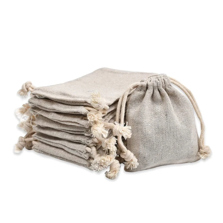 

Customized shopping shopper bag cotton small drawstring bag pure cotton mini bag, Customized color