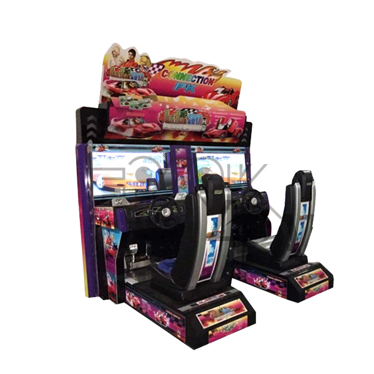 

Horse Super Cars Indoor Amusement Equipment 3d Simulator Games Race Coin Operated Arcade Driving Video Racing Car Game Machine