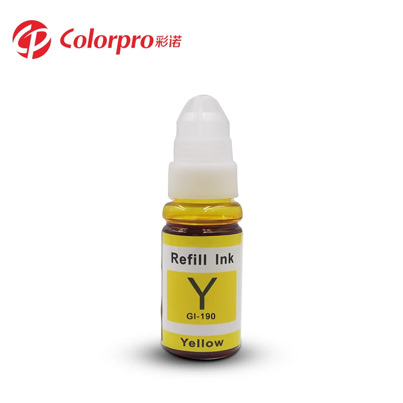 
Good quality 4 color ink GI-190 for Pixma G1000 G2000 G3000 printer dye ink 70ml/135ml 