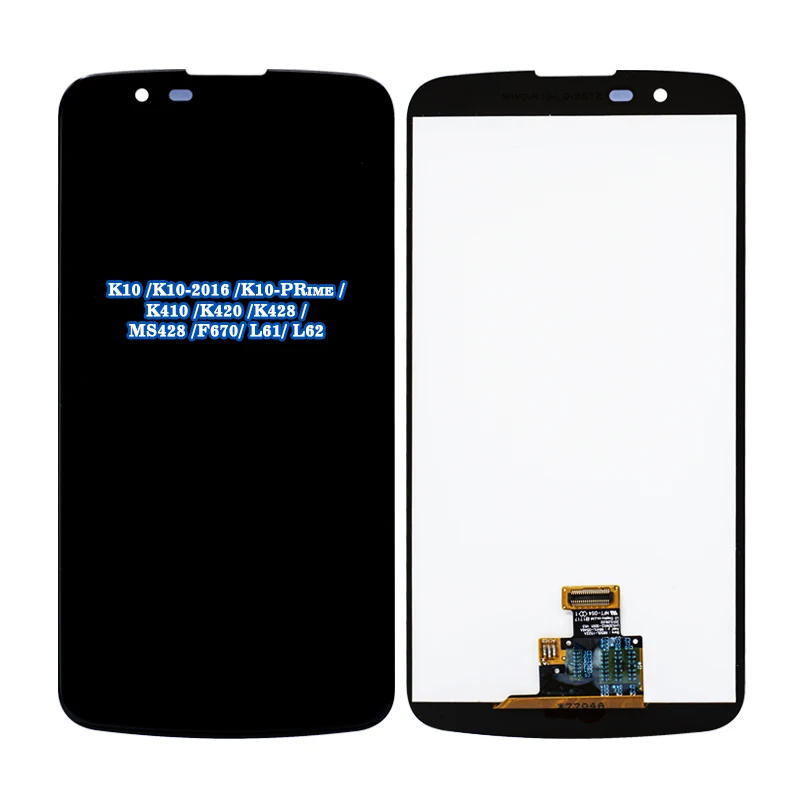 

2021 easit original lcd touch screen for LG K10 2016 K10 prime K410 K420 K430 K428 MS428 F670 L61 L62