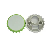 

round bottle opener plastic bottle cap magnetic beer bottle opener