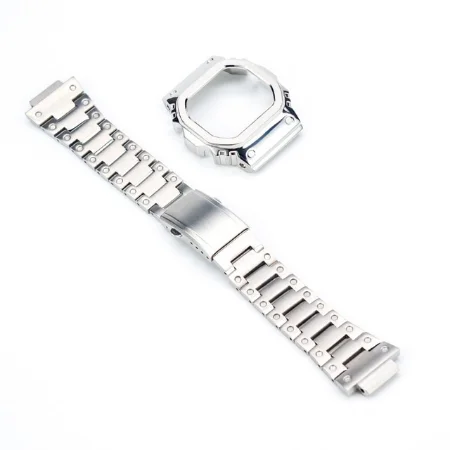 

Stainless Steel GW-M5610 DW5600 GW5600 Watchband Strap Bezel for G Shock Watch Bezel Strap for Casio Strap for Bezel GW5600, Gold/silver/black/rose gold