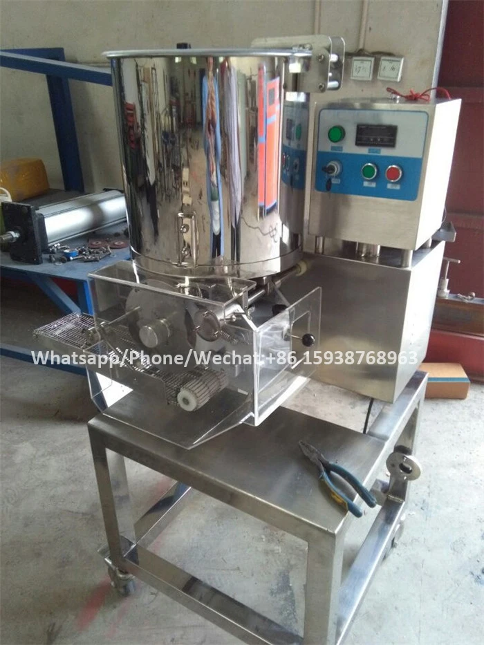 Industrial Manual Mini Burger Patty Making Mixer Machine Hamburger Patty Maker Meat Forming Machine