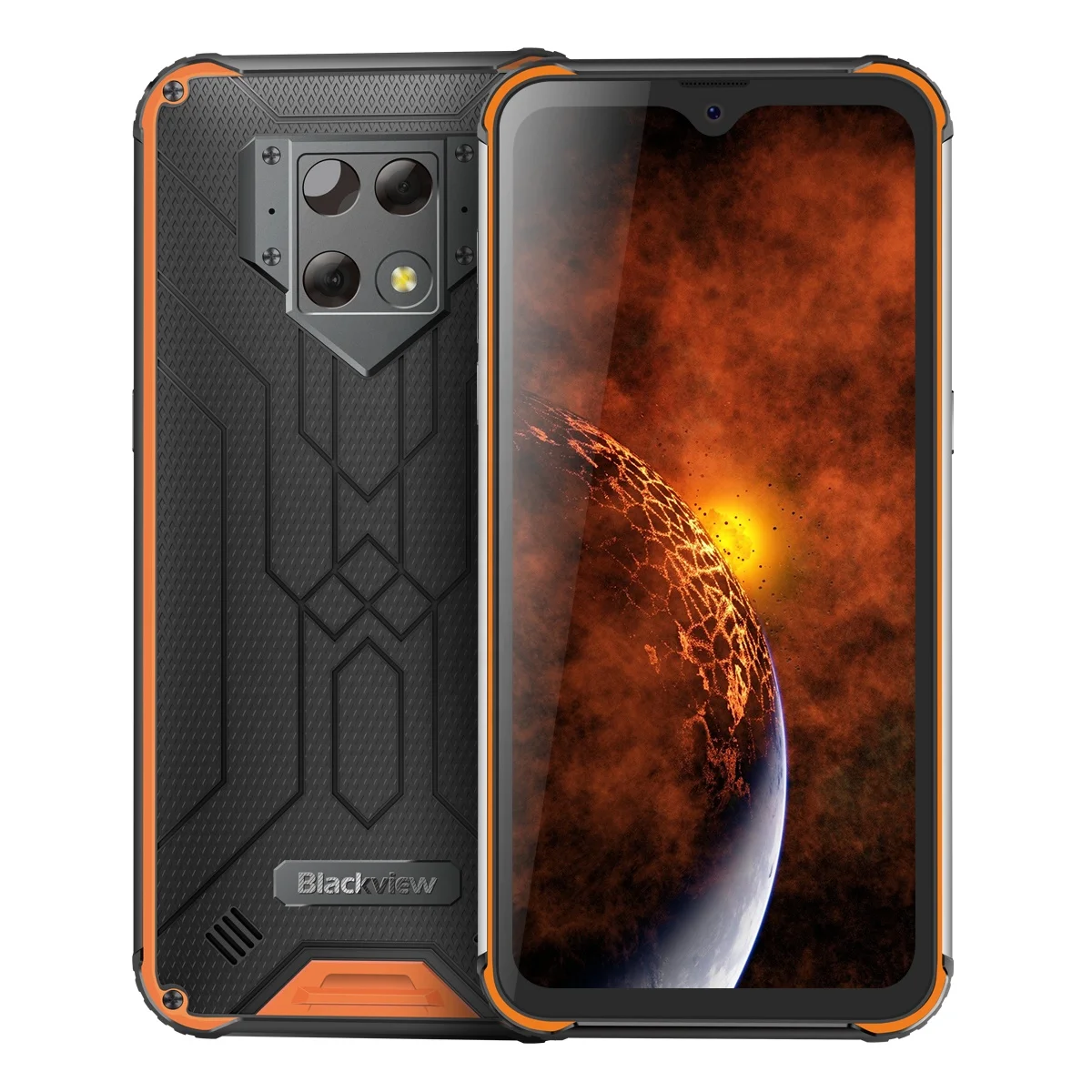 

Blackview BV9800 Pro Helio P70 Android 9.0 6580mAh 6GB+128GB 48MP Waterproof 4G Rugged Smartphone Thermal Imaging Mobile Phone