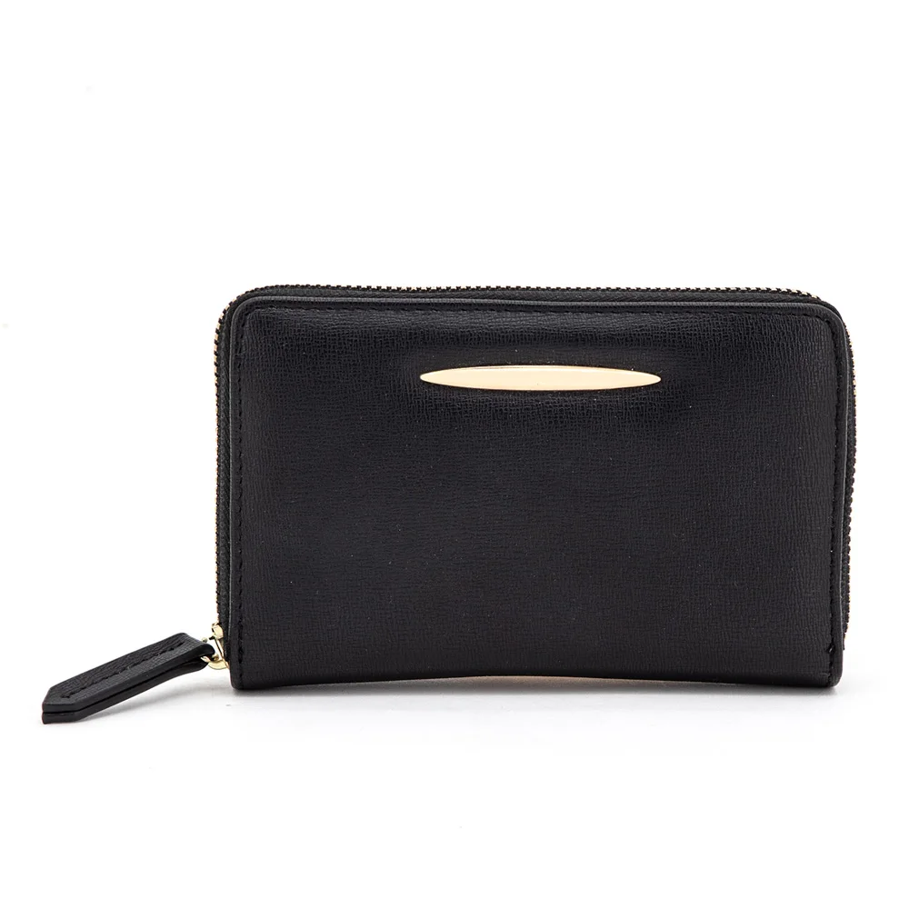 

Custom fashion PU leather card holder purse clutch bag long wallet