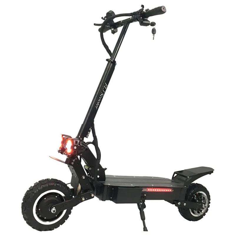 

FLJ 5600W T112 Off Road Electric Scooter 180kg load, Black