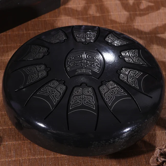 

Dropshipping 6 inches 11 notes carbon steel tongue drum for children adult yoga lovers