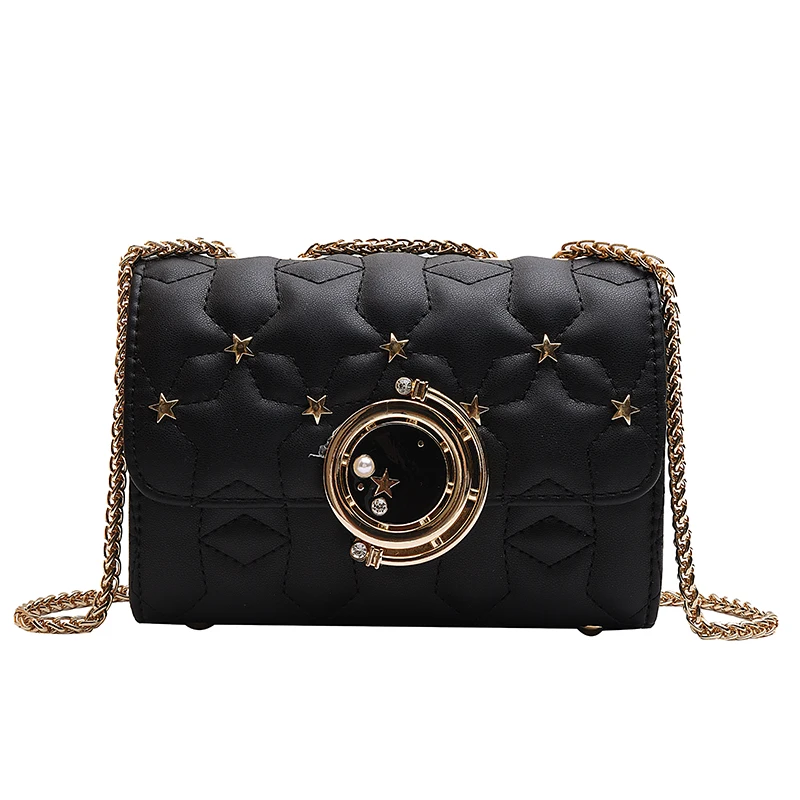 

2021 Wholesale small square flower shoulder handbags for women shoulder bag side bag, Picture