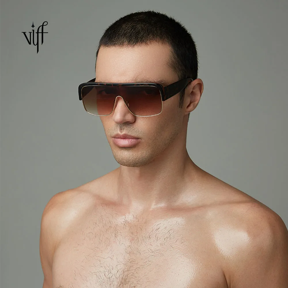 

VIFF Big Frame Sunglasses Amazing Quality HP19120 Anti Fog UV400 Protection Retro Sunglasses