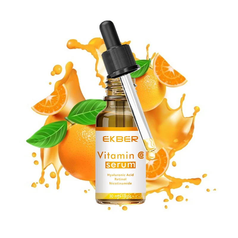 

Amazon Hot Selling Ekber Anti-wrinkle Serum Face Care Nicotinamide Skin Care Retinol Brightening Face Vitamin C Serum