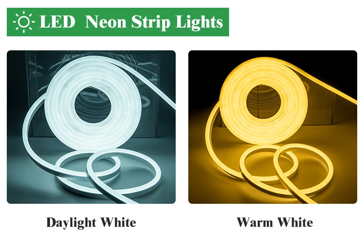 New Design Led Strip Light Outdoor Ip65 Waterproof 110v 220v Flexible