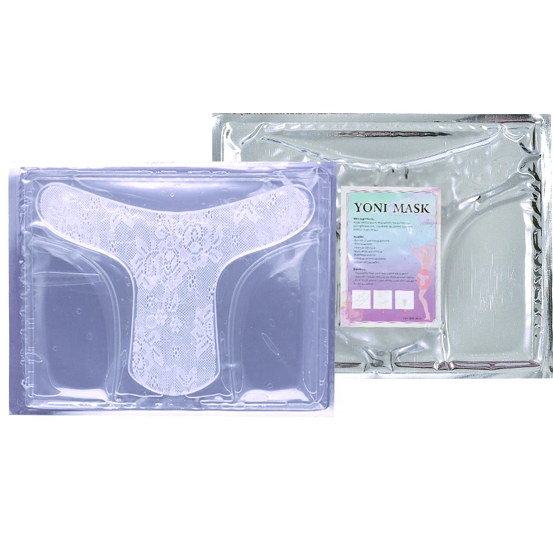 

2021 new product bikini yoni nourishing detox t mask vagina smooth jelly sheet menbrane lady private parts lightening vaginal, White color