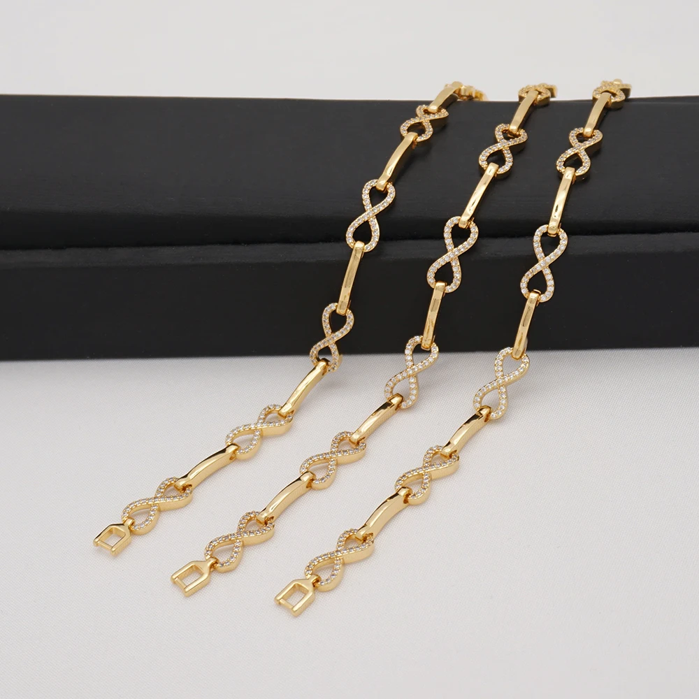 

2020 new design 18k gold bracelet, gold plated fashion women charm bracelet S04