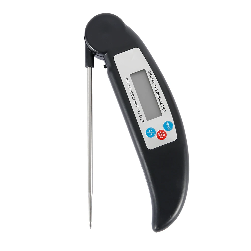 

Digital Probe Thermometer Foldable Food BBQ Meat Oven Folding Kitchen Thermometer Cooking Water Oil Tools