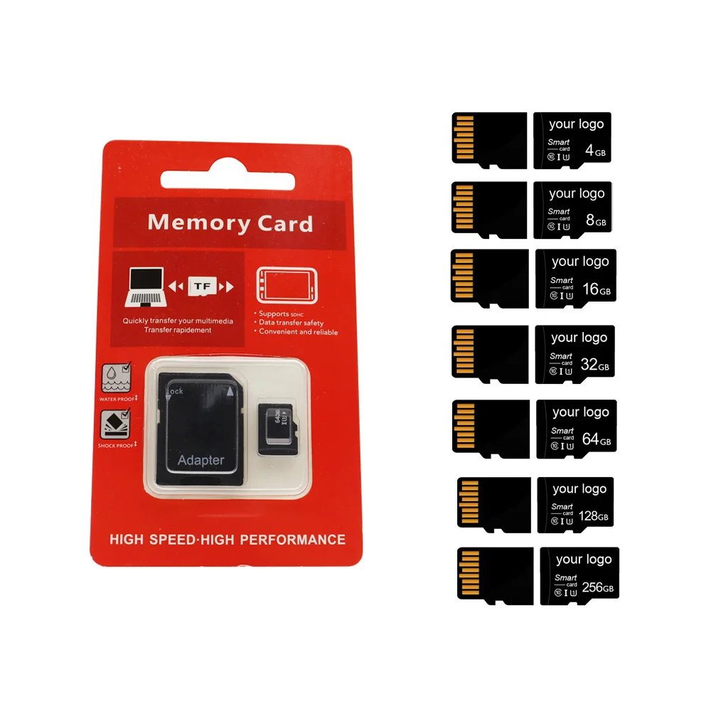 

New Wholesale China Carte Memoire Sd Memory Card 1tb 4gb 8gb 16gb 32gb 64gb 128gb 256gb Usb Memoria Micros Sd Tf Memory Cards