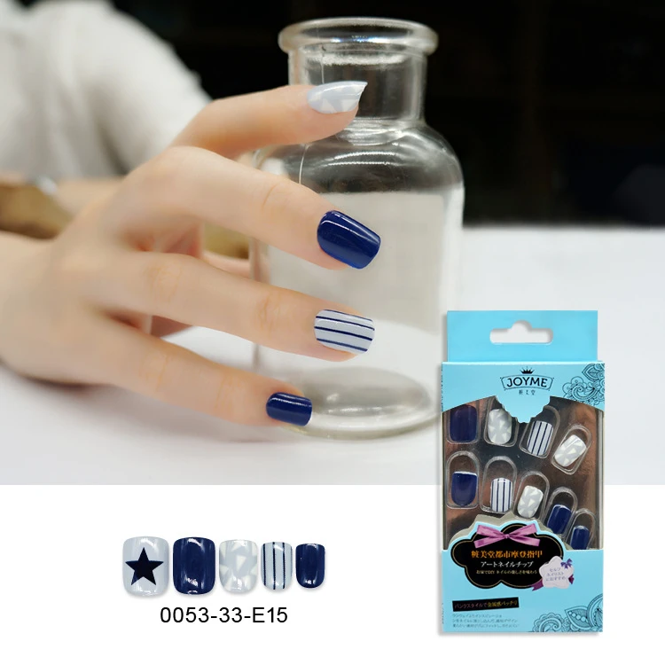 

Luxury more design press on nails 2021 false nails short