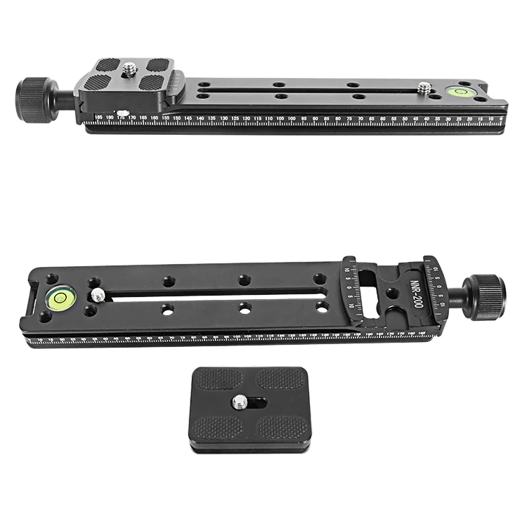 Camera Tripod Parts 200mm Long Adjustable Tripod Dslr Camera Clamp Base Mount Quick Release Base