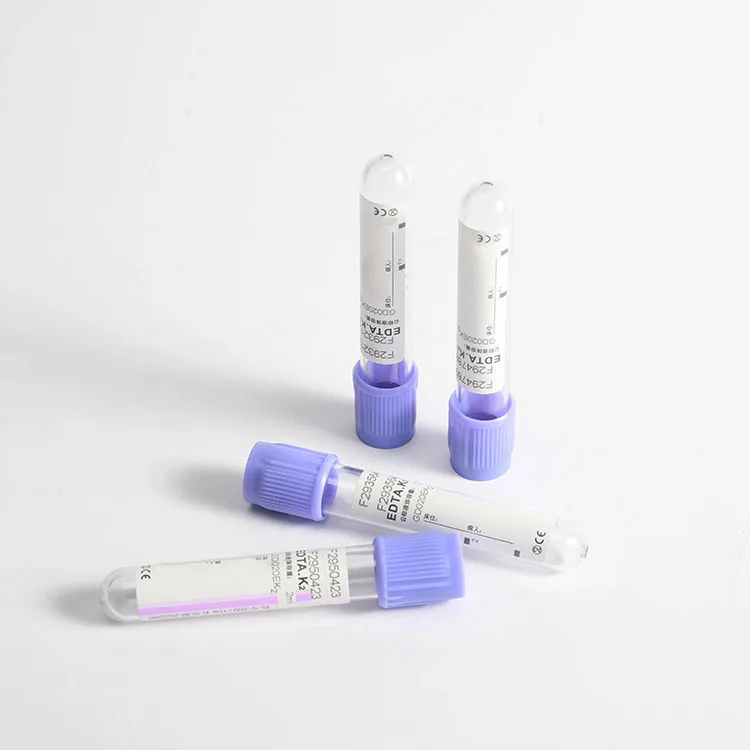 Blood Sample Collection Tubes 5ml Red Closure Plain Tube No Additive